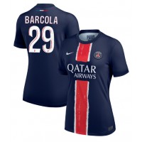 Paris Saint-Germain Bradley Barcola #29 Replika Hemmatröja Dam 2024-25 Kortärmad